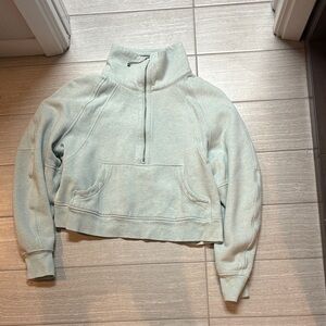 Lululemon light blue scuba hoodie